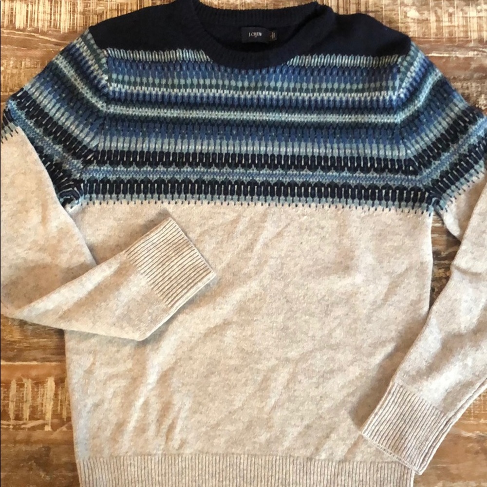 J.Crew Fair Isle Sweater